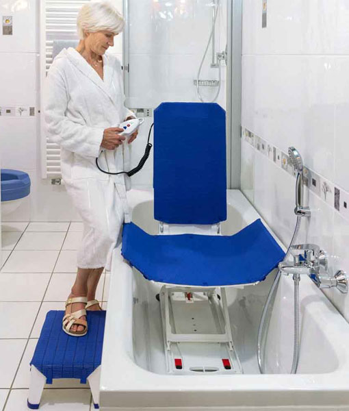 Bellavita Auto Bath Tub Chair Seat Lift, Portable Bathtub For Elderly Australia
