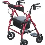 Days 2 IN 1 Transit Rollator, Red