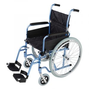 Omega SP2 Self-Propelling Deluxe Wheelchair (Blue)