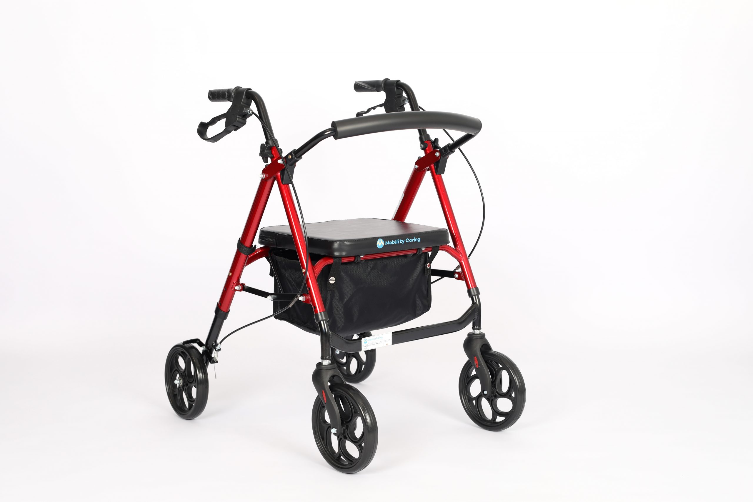 Soteria Seat Walker – Rollator – Four Wheeled Walker - Mobility Caring