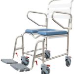 Transit Mobile Height Adjustable Shower Commode Transit Mobile Height Adjustable Shower Commode