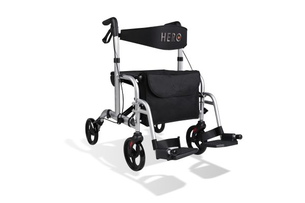Hero Medical Wheelchair/Rollator – Fusion 2 in 1 Hero Medical Wheelchair/Rollator – Fusion 2 in 1