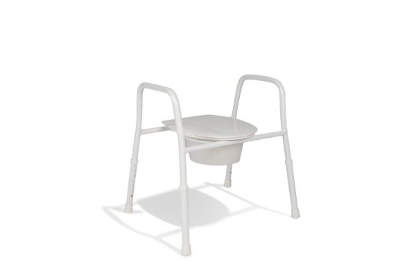 Bariatric Over Toilet Aid Extra Wide – Aluminium Rust Free Bariatric Over Toilet Aid Extra Wide – Aluminium Rust Free