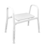 Premium Bariatric Padded Shower Stool – Aluminium Rust Free Premium Bariatric Padded Shower Stool – Aluminium Rust Free