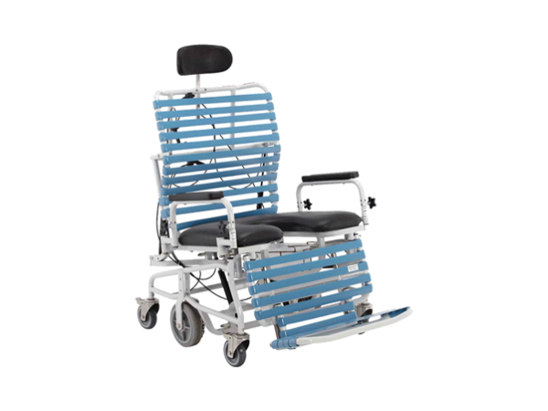 Shower Commode – Broda Transit Tilt & Recline Bariatric SWL 363kg Shower Commode – Broda Transit Tilt & Recline Bariatric SWL 363kg
