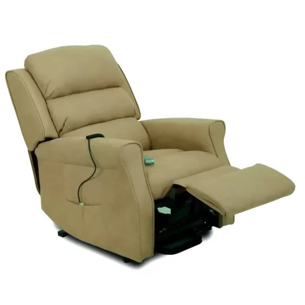 BETTY RECLINER LIFT CHAIR - DUAL MOTOR FABRIC LATTE. (AIR LEATHER- HE569-39B) FABRIC - LATTE. OKIN. MOTOR. BATTERY BACKU BETTY RECLINER LIFT CHAIR - DUAL MOTOR FABRIC LATTE. (AIR LEATHER- HE569-39B) FABRIC - LATTE. OKIN. MOTOR. BATTERY BACKU